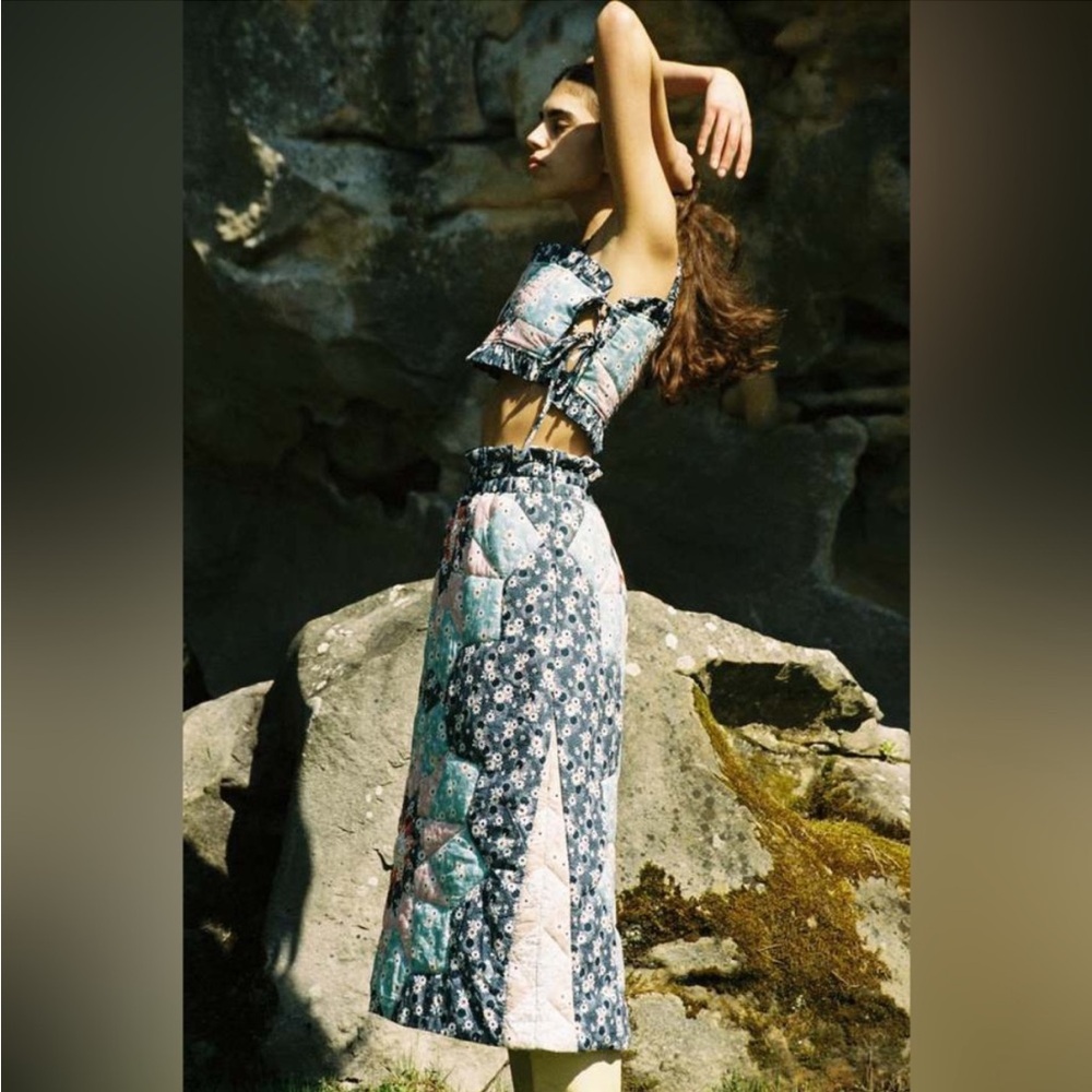 Sea NY Talia Quilted Skirt - Picture 2 of 5